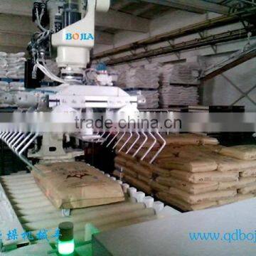 Full automatic high efficient palletizing robot industrial automation production line mechanical arm