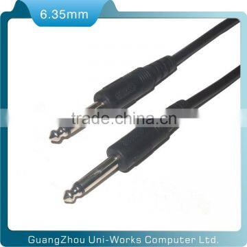 XLR 6.35mm audio male to male cable