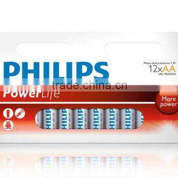 Powerlife Alkaline AA Batteries LR6P12B/97