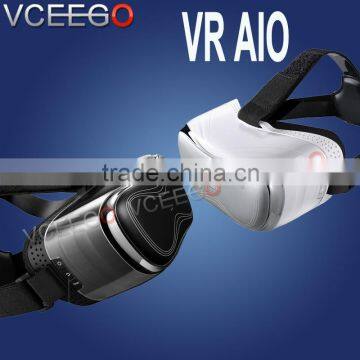 Newest all in one headset 1080P HD digital display virtual reality 3d glasses vr case not need smartphones