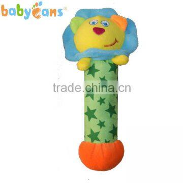 Animalted Shaped Plush Baby Rattle ToyS With bb Sticks for Reborn Baby Dolls photo-2