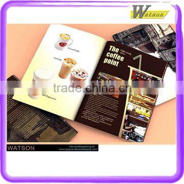 Brilliant coated paper brochure printing