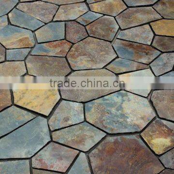 slate crazy paving stone