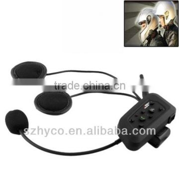 1000m Bluetooth Interphone Headsets for Motorcycle Helmet, Max Support: Six Riders by Bluetooth System