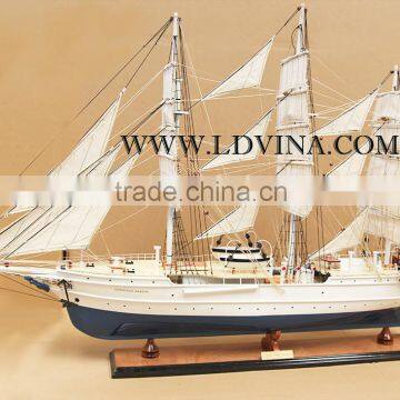 CHRISTIAN RADICH WOODEN MODEL SHIP