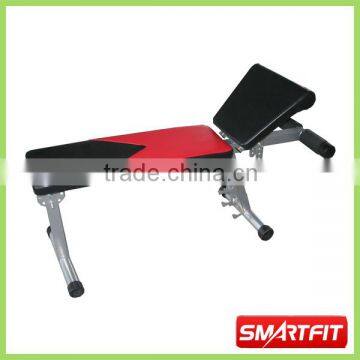 cheap sit up exercise bench with lat bar customized gym fitness equipment