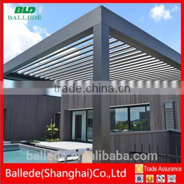 custom aluminum louver roof