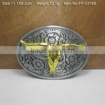 High Quality Antique Gold Belt Buckle photo-6
