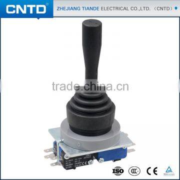 CNTD Top Quality 30mm Seal Round Type Auto-return Waterproof Joystick Switch CMRSN-304-2                        
                                                Quality Choice