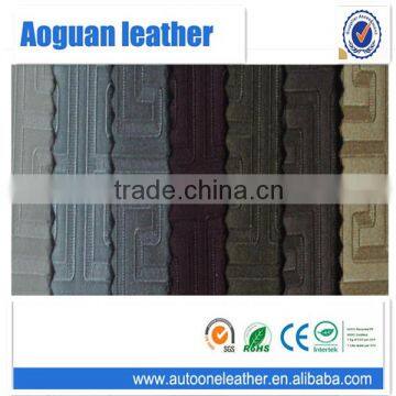 2015 newest hot pvc leather for fashion decoration upholstery fabric V1007