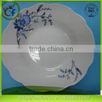 hotel porcelain plate