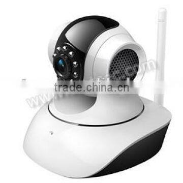 SIP-TM02W h.264 sd card storage ip camera 4.2mm Lens CCTV Wireless Indoor Dome P/T P2P IP Camera for Video ip surveillance camer