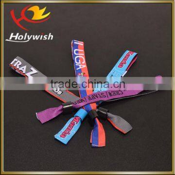 Guangzhou Wholesale Cheap Promotional Gift Fashion Polyester Cloth Wristband photo-6