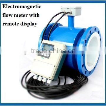 flanged type good price electromagnetic flowmeter with remote display with remote display