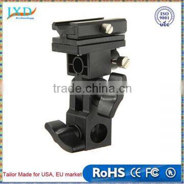 High Quality B Type Universal Mount Flash Hot Shoe Adapter Trigger Umbrella Holder Swivel Light Stand Bracket