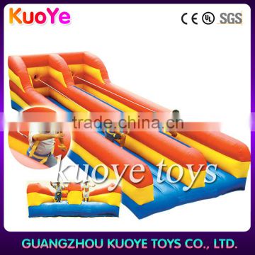 inflatable bungee run adults,fun inflatable bungee run,competitive inflatable sport