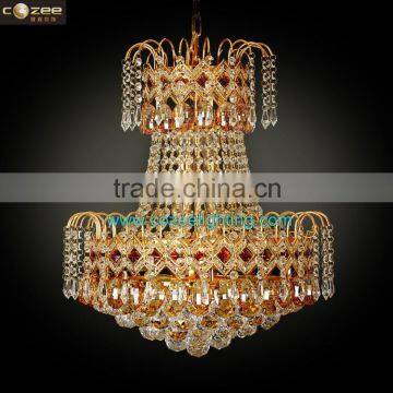 K9 Crystal Lighting Pendant Chandelier Empire Lighting Fixtrure Hotel Lighting Room Lighting Lobby Lighting CZ6522G/480