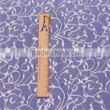 2016 High Quality White Chantilly Lace Fabric for Ladies Suit photo-5