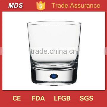 Custom blue bubble wholesale glass water cheap tumblers                        
                                                Quality Choice