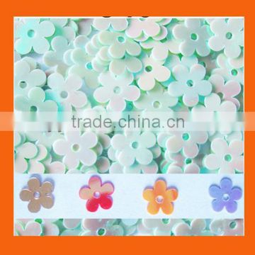 Rainbow PVC Flower Sequins S90