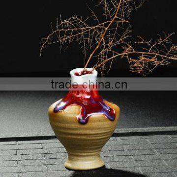 Variable Glaze Antique Coarse Pottery Furnishing Articles HY167602 photo-3