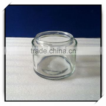 330ml food grade glass storage jar with aluminum lid DH77