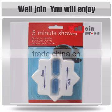 Promotional 5min Plastic Mini Sand Shower Timer photo-4
