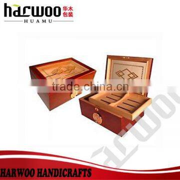 custom high quality wood cigar box