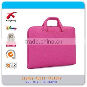 Ultrathin Laptop Bag Fashion Rose Handle Computer Bag