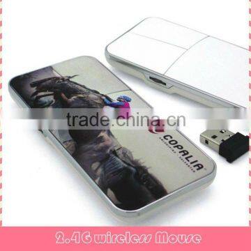 slim shaped wireless laser mouse