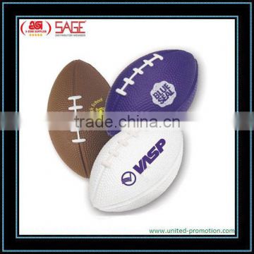 Rugby pu foam stress ball