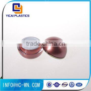 50g Acrylic Ball Jar Plastic Cosmetic Packaging Face Cream Jar