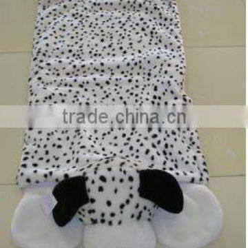 children kids baby cartoon portable sleeping bag/ Kids cow shape Sleeping Bag