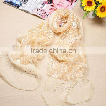 Fashion chiffon silk scarf