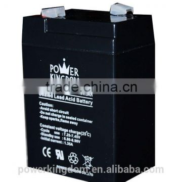 6v 4.5ah solar power storage battery SEALED LEAD ACID BATTERY