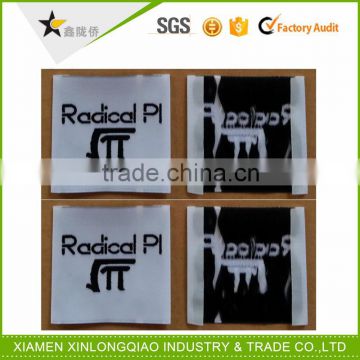 wholesale customized garment woven label for clothing label/tag