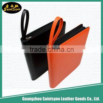 Custom A4 leather file folder with factory price made in China meeting file folder