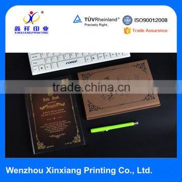 Custom Vintage Thicked Hardcover Diary Notepad Notebook photo-4