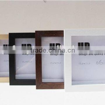 Cheap Wholesale Art 3D Deep Photo Frame Wooden Shadow Box Frame