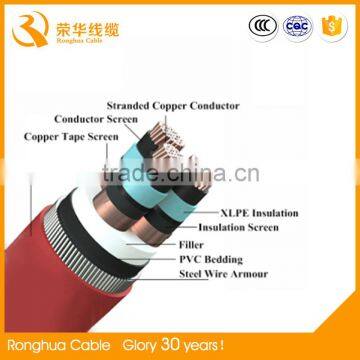 Low Voltage Type and Copper Conductor Material Interlocked Armor Cable photo-3