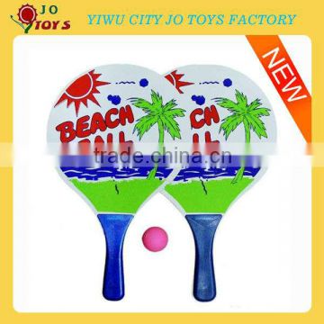 Wooden Beach Racket Set with EN71 ASTM