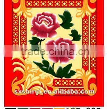 Cheap 700g 180*200cm 100% Polyester Blanket