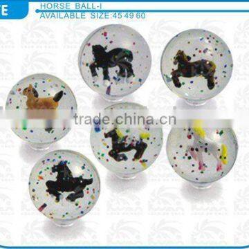 high Bouncing ball kids bouncing ball custom figure