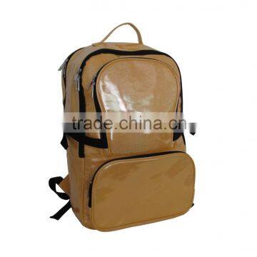 large capacity waterproof vintage grey polyester camping mountain hiking mens backpack school bags backpack for laptop