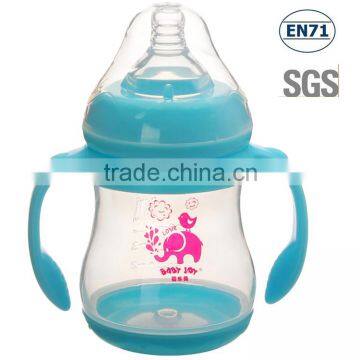 FDA AND FOOD GRADE FACTORY PLASTIC PP BABY FEEDING BOTTLE