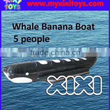Towable PVC Whale Shape Boat