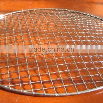 304 stainless steel bbq crimped grill wire mesh