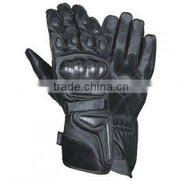 Professional Leather Racing Gloves