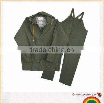 PVC Polyester PVC overall rainwear waterproof industrial