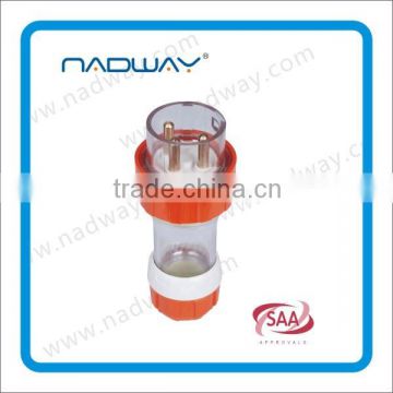 Gold supplier NADWAY product 3 Pins IP66 electrical plug and connector (56P320)